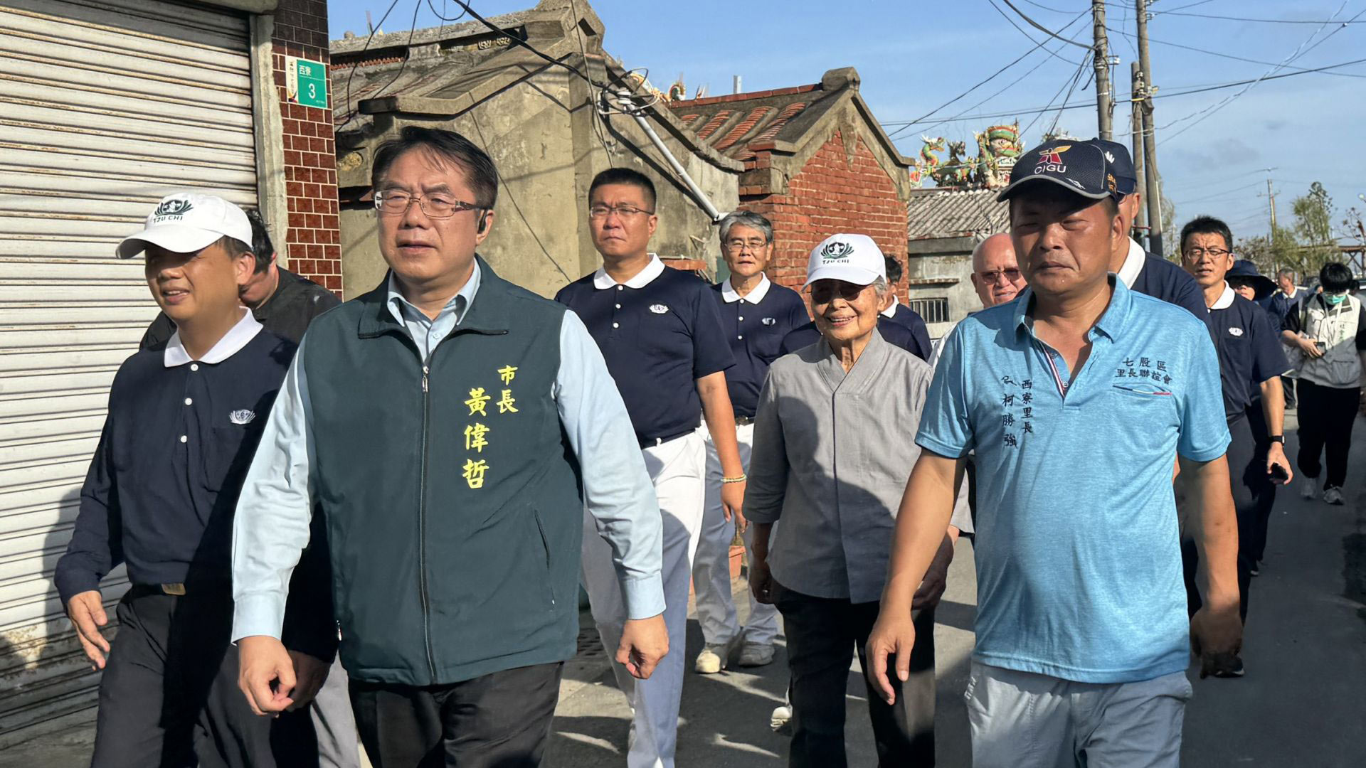 讓民眾安心與復原並行 慈濟林碧玉副總執行長到嘉南協調風災重建復原